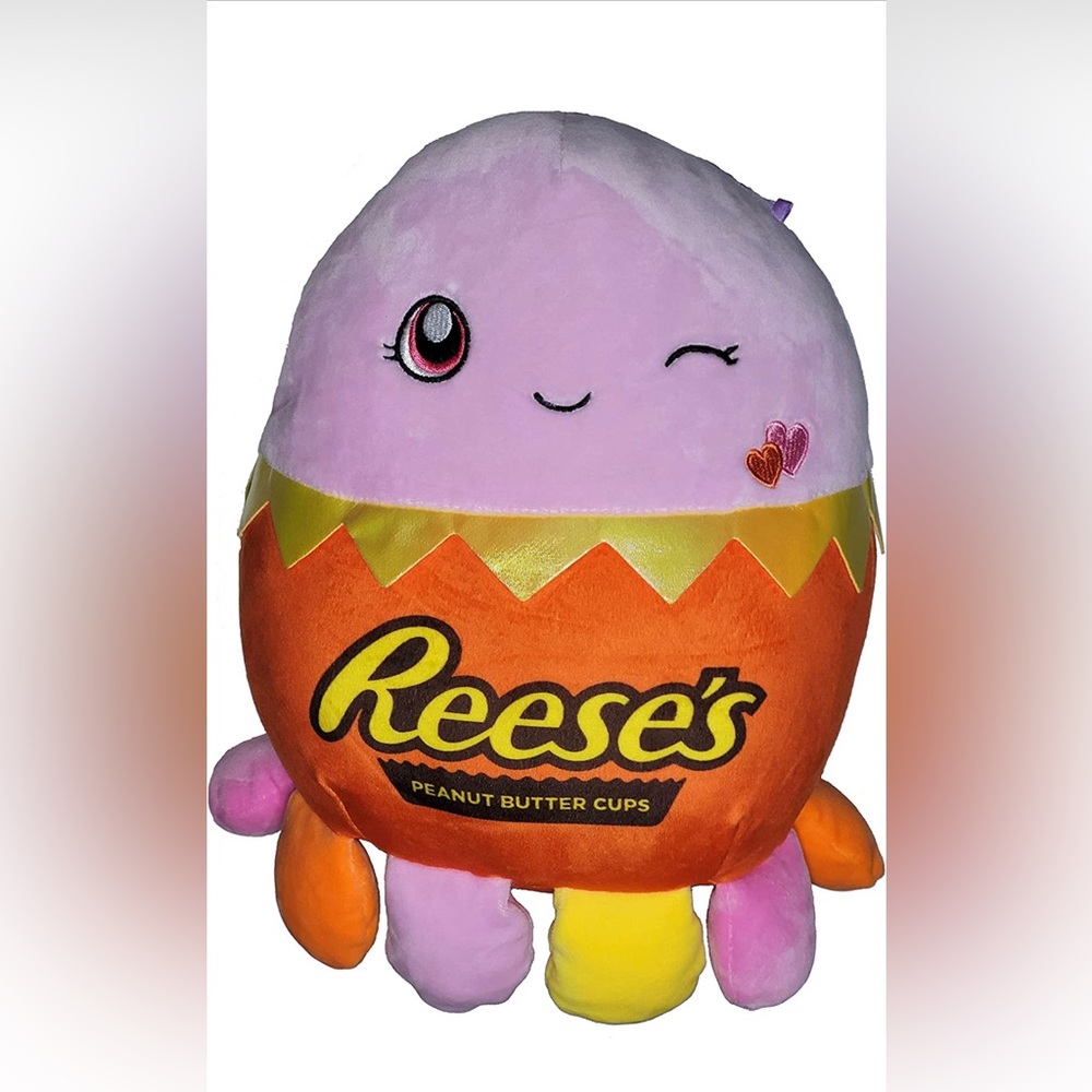 Squishmallows Official Kellytoy Valentines 12 Inch, Jeanne Octopus